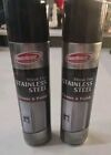 Powerhouse Streak Free Stainless Steel Cleaner   Polish  8 Oz - 2pk