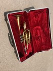 Vintage Bundy H a Selmer Cornet Designed By Vincent Bach W  Case Parts Repair