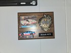 Richard Petty   Dale Inman Signed Nascar Plaque With Dual-signed Card Hof ers