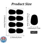 Ybeaty 96 Pcs 0 8mm Thick Saxophone Clarinet Mouthpiece Cushion Alto Tenor Sa