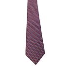 Vineyard Vines Boys youth 100 silk Necktie Designer Geometric Red blue white Euc