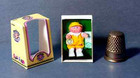 Dollhouse Miniature 1 12  Cabbage Patch Preemie Boy Doll Box - Girl Baby Nursery