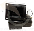 Nbk Blower Replaces Dayton 1tdp7 Psc Blower  Draft Fan  115 Volt  146 Cfm