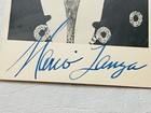 Opera Legend Mario Lanza Hand-signed Photo 