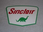 Vintage Sinclair W  Dino The Dinosaur 12  Metal Gasoline   Oil Sign  Pump Plate 