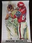 Stancraft Vintage Nfl Afl Posters Dave Boss  Don Salmeta Untouched 50  Years Old