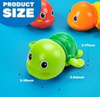 6 Pack Swimming Turtle Baby Bath Toys For Toddler  Wind-up
