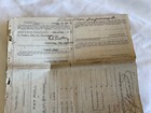 Wwi 6th Us Cavalry Troopers Payroll Foreign Service Pay Notes 1918 Fragile