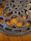 Cousance Deluxe Enameled Cast Iron Blue  Trivet 8  Round