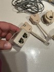 In-line Dsl Splitter Filter 6p2c 2 Way Socket Adapter Phone Line Beige