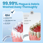 Water Flosser  Water Dental Flosser Pick For Teeth  300ml Ipx7 Waterproof Oral