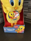 Vintage 1997 Looney Tunes Tweety Bird    tickle Me Tweety    Plush Sounds Nib