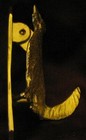 Golden Retriever Solo Door Knocker In Bronze
