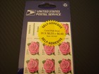 Usps Flowers Self-adhesive Booklet 20 Stamps 33 Cent United States Mnh