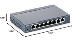 8 Port Gigabit Ethernet Switch  Plug   Play  No Poe  Tp Link 8 Port Network