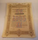 Lot Of 2 Russia 1902   1905 Imperial Bond Certificate 4    5  100 Roubles Lot 3
