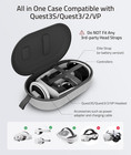 Hard Carrying Case Compatible With Meta Quest 3s quest 3 oculus Quest 2 vp pico4