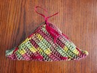 New lot Of 4 autumn Leaves Handmade-crocheted 100  Cotton Dish wash Cloths