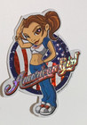 10 Holographic Glitter Y2k Girl Stickers Angel Devil Princess Shy Sweet Naughty