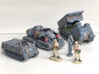 Lot Of 3 Micro Machines Military Vehicle Galoob Terror Troop Camo And 3 Soldiers