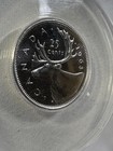 1963 Canada 25 Cents Silver Coin Proof Like Graded Ms 67 By Anacs