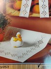 Marks Kittens Hardanger Table Runner Kit Model 99462