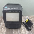 Sony Color Watchman Fdt-5bx5 Portable 5  Color Tv Please Read