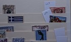 375  Greece 1930 s-1970 s Mint Hh used Stamps On Card From Huge Stamp Collection