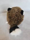 Swibco Vintage Puffkins Bandit Raccoon Plush Stuffed Animal Toy 1994 