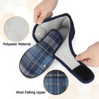 Riemot Men s Slippers Winter Bootie Memory Foam Slip On House Shoes Casual Shoes