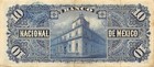 Mexico  10  Pesos  3 1 1911  Series  N - Ji  Circulated Banknote G29