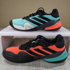 Adidas Barricade 14 Tennis Shoes Blue orange Mens Size 10 5 New Jr1742