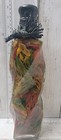 Vintage Pepper Infused Oil   Vinegar Kitchen Art Decorative Glass Bottle 13 5 
