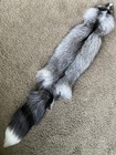 Mutation Ranch Fox 5  Fur Hide Pelt Leather Tanned Red Silver Platinum Cross Wow