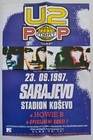 U2 Propaganda Fan Club Magazine With Pop Mart Poster Issue No 27 1997