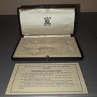 Vintage Post Wwii British Obe  mily  Order Of The British Empire Case Medal Box