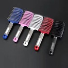 Hairbrush Scalp Massage Comb Nylon Women Magic Curly Hair Brush Salon   