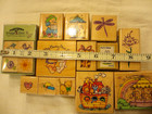 Mixed Lot Of Vintage Rubber Stamps  Hero Arts  Hampton Art  Image Tree   Other