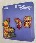    hkdl Disney    baby  Winnie The Pooh   Frien With Balloons     4 Pin Set  free Shpg