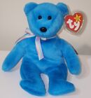 Ty Beanie Baby Blue Teddy Ii The Bear 30th Anniversary Limited Edition 2023 New