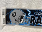 Vintage 1990 s Oakland Raiders Wincraft 12 Inch Team Logo Bumper Sticker  Cool 