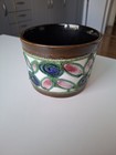 Vintage East German Strehla Pottery Cache Pot