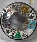 Yankee Candle Illuma Lid Topper  christmas Holiday Gingerbread Candy Cane 