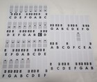 Piano Keyboard Music Note Stickers  for All Types Keys  Transparent Vinyl