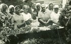 40 s Antique Man Funeral Farmers Peasants Child Post Mortem Vintage Photo