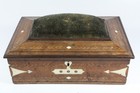 Victorian Maritime   Sailor Made Inlaid Sewing Box C 1850