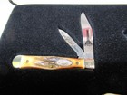 Case Xx Alamo San Jacinto Texas Independence Stag Matching Set Mint In Box