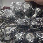 Vtg 2004 Arthur Court Aluminum Grapes Pattern 12 Deviled Egg Tray Holder Nib