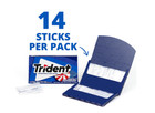 Trident Perfect Peppermint Sugar Free Gum  12 Packs Of 14 Pieces