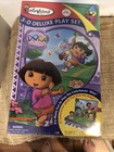 New Sealed Colorforms Dora The Explorer And Purple Monkey 3d Deluxe Play Set